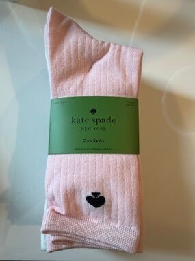 Kate Spade Ribbed Crew Socks Six Pairs